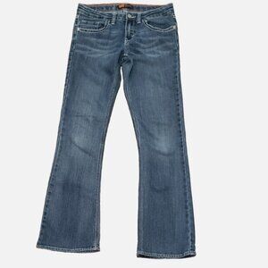 Levi's Girls 14 Reg Mid Rise Classic 5 Pocket Fit Boot Cut Blue Jeans EUC